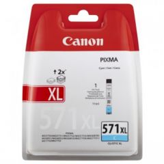 Canon 0332C004 (CLI-571 CXL) Ink cartridge cyan, 680 pages, 11ml