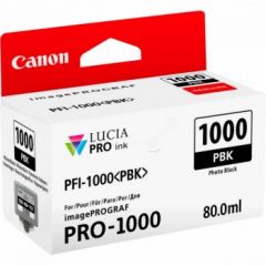 Canon 0546C001 (PFI-1000 PBK) Ink cartridge bright black, 2.21K pages, 80ml