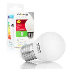 Whitenergy LED Bulb | 5x SMD 2835 LED | B45 | E27 | 5W| 230V | White Warm (10073)