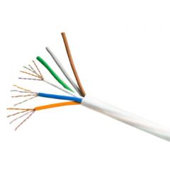Copper Cable, category 5e, 25 Pair, UTP, LSZH, 1000m, white