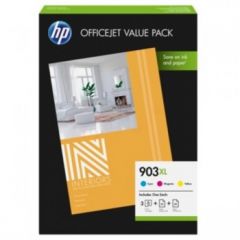 HP 1CC20AE (903XL) Ink cartridge multi pack, 825 pages, 10ml, Pack qty 3