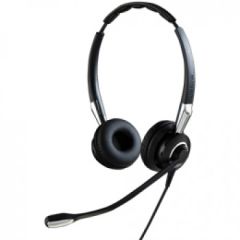 Jabra Biz 2400 II QD Duo NC Headset Head-band Black,Silver