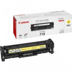 Canon 2659B002 (718Y) Toner yellow, 2.9K pages @ 5% coverage