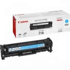 Canon 2661B002 (718C) Toner cyan, 2.9K pages @ 5% coverage