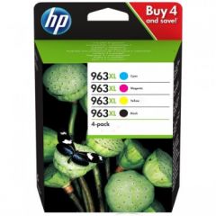 HP 3YP35AE#301 (963XL) Ink cartridge multi pack, 2000pg + 3x1600pg, Pack qty 4
