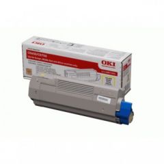 OKI 43872305 Toner yellow, 2K pages @ 5% coverage