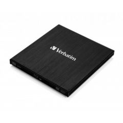 Verbatim External Slimline optical disc drive Black Blu-Ray RW