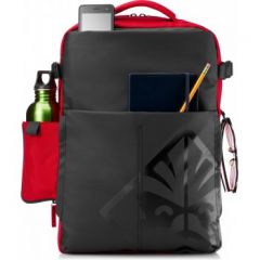 HP OMEN notebook case 43.9 cm (17.3") Backpack Black,Red