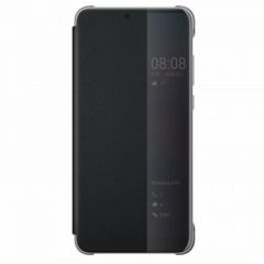Huawei Smart View Flip Cover mobile phone case 14.7 cm (5.8") Folio Black,Translucent