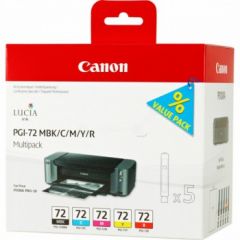 Canon 6402B009 (PGI-72) Ink cartridge multi pack, 5x14ml, Pack qty 5