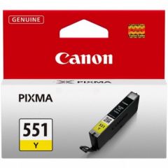 Canon 6511B001 (CLI-551 Y) Ink cartridge yellow, 344 pages, 7ml