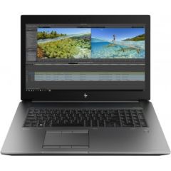 HP ZBook 17 G6 Mobile workstation Silver 43.9 cm (17.3") 1920 x 1080 pixels 9th gen Intel  i7 8 GB DDR4-SDRAM 256 GB SSD NVIDIA Quadro T1000 Wi-Fi 6 (802.11ax) Windows 10 Pro