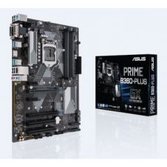 ASUS PRIME B360-PLUS motherboard LGA 1151 (Socket H4) ATX Intel B360