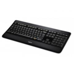 Logitech K800 keyboard RF Wireless QWERTY Pan Nordic Black