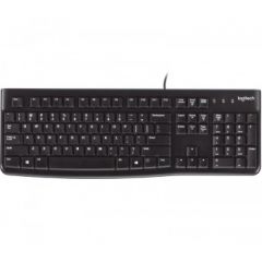 Logitech K120 keyboard USB Croatian Black