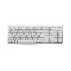 Logitech K120 keyboard USB QWERTZ German White