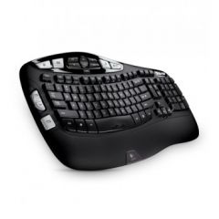 Logitech K350 keyboard RF Wireless QWERTY Pan Nordic Black