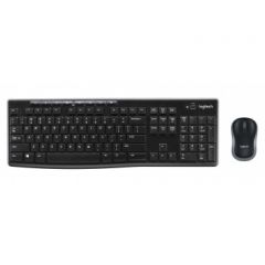 Logitech MK270 keyboard RF Wireless AZERTY French Black