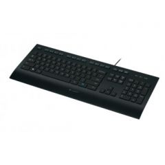 Logitech K280e keyboard USB QWERTY Pan Nordic Black