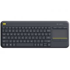 Logitech K400 Plus keyboard RF Wireless QWERTZ German Black