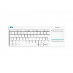 Logitech K400 Plus keyboard RF Wireless AZERTY French White