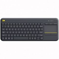 Logitech K400 Plus keyboard RF Wireless QWERTY Spanish Black