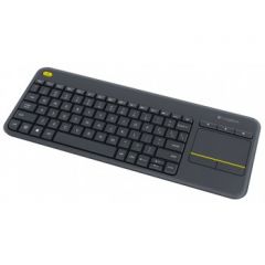 Logitech K400 Plus keyboard RF Wireless QWERTY Pan Nordic Black