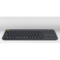 Logitech K400 Plus keyboard RF Wireless QWERTZ Czech Black