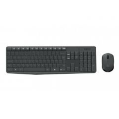 Logitech MK235 keyboard RF Wireless QWERTZ German Gray