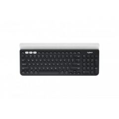 Logitech K780 keyboard RF Wireless + Bluetooth QWERTY US International Black,White