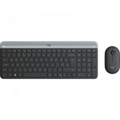 Logitech MK470 keyboard RF Wireless QWERTZ German Graphite