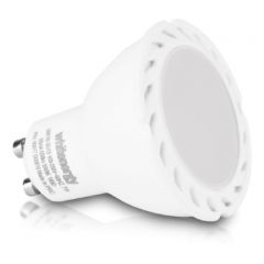 Whitenergy LED Bulb | 1x COB LED | MR16 | GU10 | 7W| 100-250V | White Warm (09917)