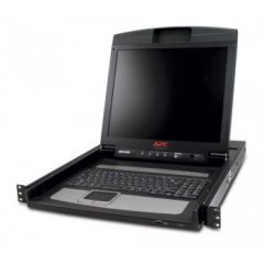 APC AP5717UK rack console 43.2 cm (17") Black