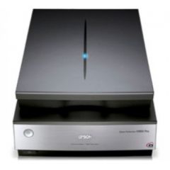 Epson Perfection V850 6400 x 9600 DPI Flatbed scanner Black,Metallic A4