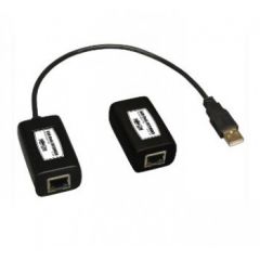 Tripp Lite 1-Port USB over Cat5/Cat6 Extender, Transmitter and Receiver, up to 45 m (150-ft.)
