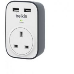 Belkin BSV103AF surge protector 1 AC outlet(s) White