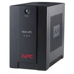 APC Back-UPS uninterruptible power supply (UPS) Line-Interactive 500 VA 300 W 3 AC outlet(s)