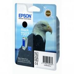 Epson C13T00740110 (T007) Ink cartridge black, 540 pages, 16ml