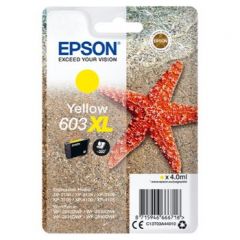 Epson C13T03A44010 (603XL) Ink cartridge yellow, 350 pages, 4ml