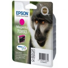 Epson Monkey Singlepack Magenta T0893 DURABrite Ultra Ink