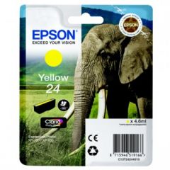 Epson C13T24244012 (24) Ink cartridge yellow, 360 pages, 5ml