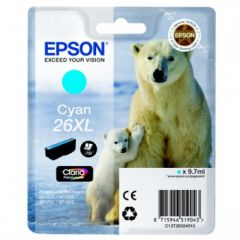 Epson C13T26324012 (26XL) Ink cartridge cyan, 700 pages, 10ml