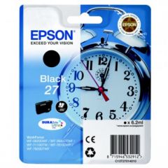 Epson C13T27014012 (27) Ink cartridge black, 350 pages, 6ml