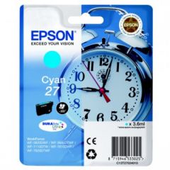 Epson C13T27024012 (27) Ink cartridge cyan, 300 pages, 4ml