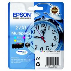 Epson C13T27154010 (27XL) Ink cartridge multi pack, 1.1K pages, 10ml, Pack qty 3