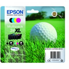 Epson C13T34764010 (34XL) Ink cartridge multi pack, 16,3ml + 3x10,8ml, Pack qty 4