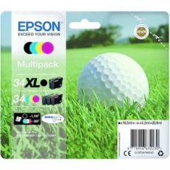 Epson C13T34794010 (34XL) Ink cartridge multi pack, 16,3ml + 3 x 4,2ml, Pack qty 4