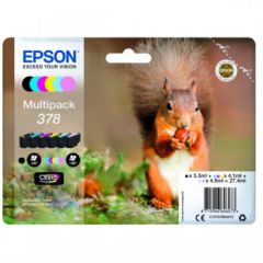 Epson C13T37884010 (378) Ink cartridge multi pack, 5,5ml 3x4,1ml 2x4,8ml, Pack qty 6