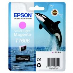 Epson C13T76064010 (T7606) Ink cartridge bright magenta, 2.8K pages, 26ml