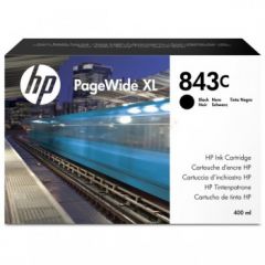 HP C1Q65A (843C) Ink cartridge black, 400ml